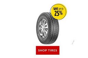 Image of sale banner on Canadian Tire website